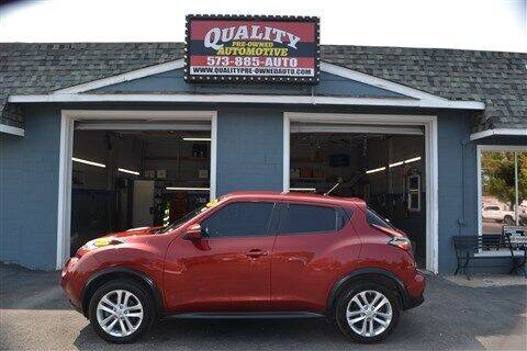 2016 Nissan JUKE for sale at Quality Pre-Owned Automotive in Cuba MO