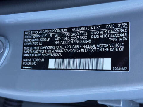 2025 Volvo EX90 Twin Performance Ultra 7P