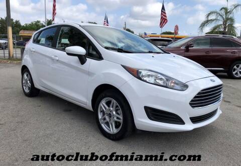 2019 Ford Fiesta for sale at AUTO CLUB OF MIAMI, INC in Miami FL