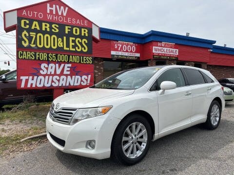 2010 Toyota Venza for sale at HW Auto Wholesale in Norfolk VA