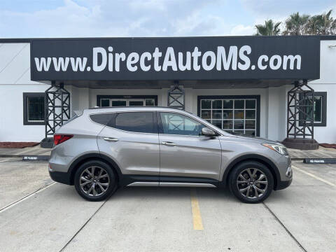 2017 Hyundai Santa Fe Sport for sale at Direct Auto in Biloxi MS