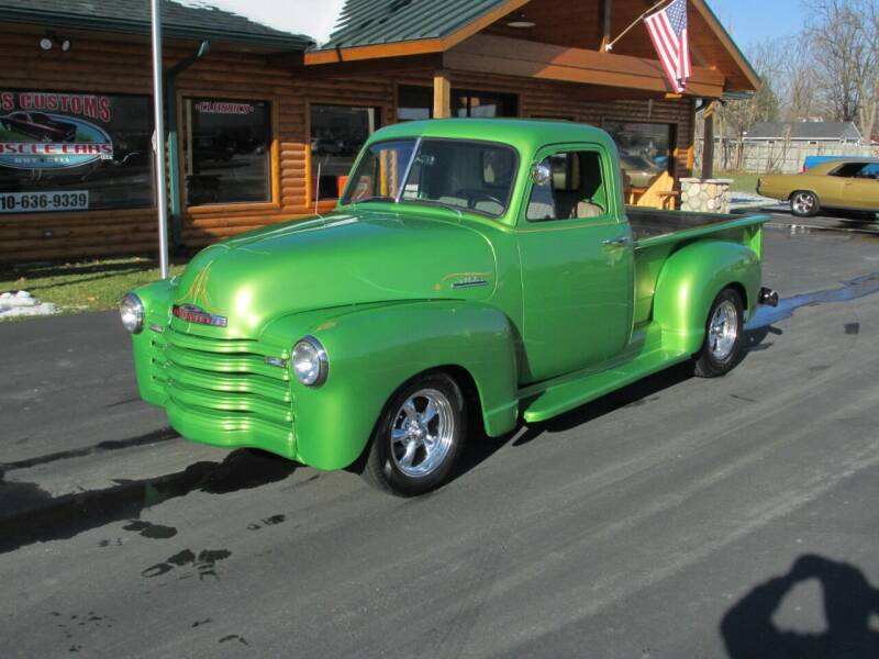 1953 Chevrolet 3100 for sale at Ross Customs Muscle Cars LLC in Goodrich MI