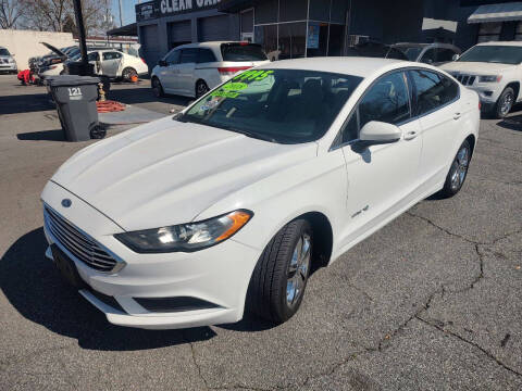 2018 Ford Fusion Hybrid for sale at DON BAILEY AUTO SALES in Phenix City AL