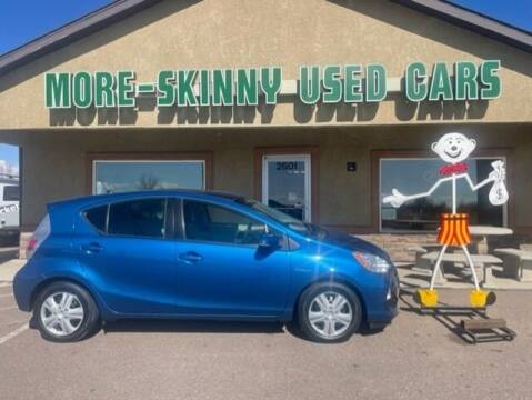2013 Toyota Prius c for sale at More-Skinny Used Cars in Pueblo CO