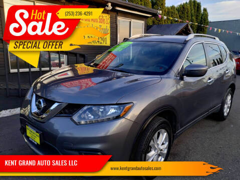 2016 Nissan Rogue for sale at KENT GRAND AUTO SALES LLC in Kent WA
