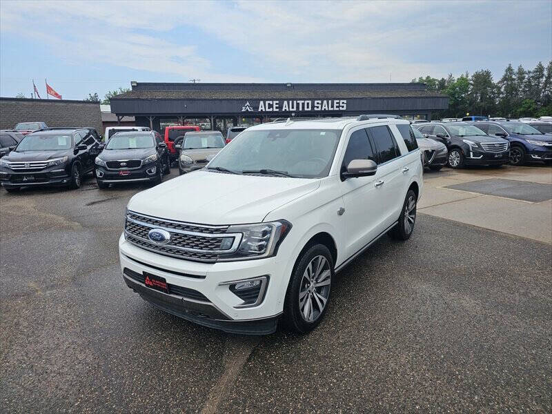 Star White Metallic Tri-Coat 2021 Ford Expedition King Ranch 4x4 King Ranch 4dr SUV 1