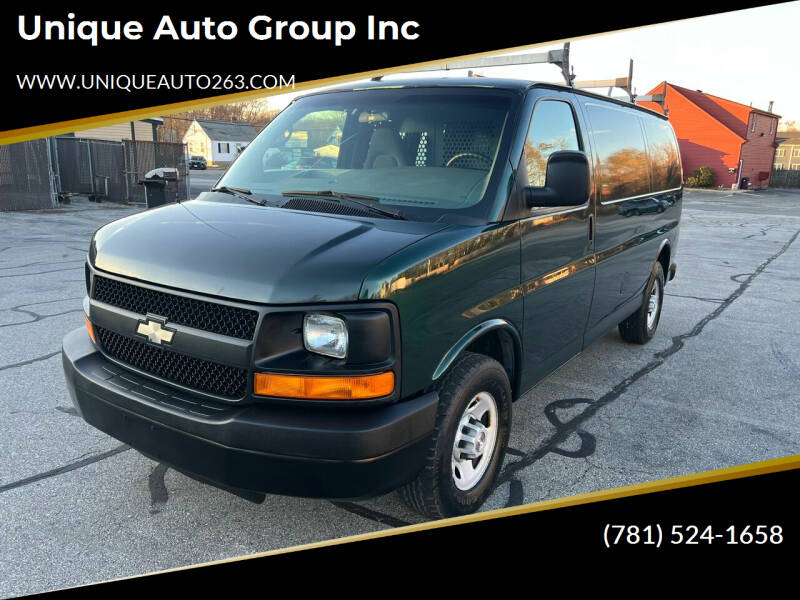 2008 Chevrolet Express for sale at Unique Auto Group Inc in Whitman MA