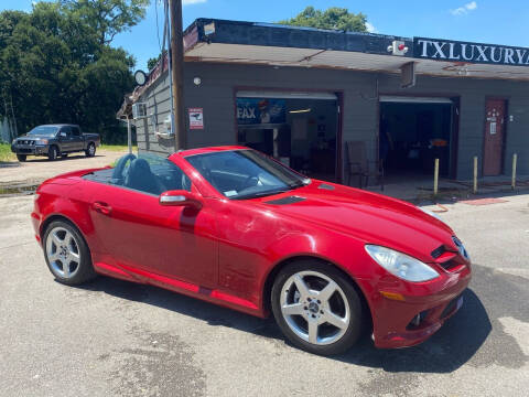 2006 Mercedes-Benz SLK for sale at Texas Luxury Auto in Houston TX
