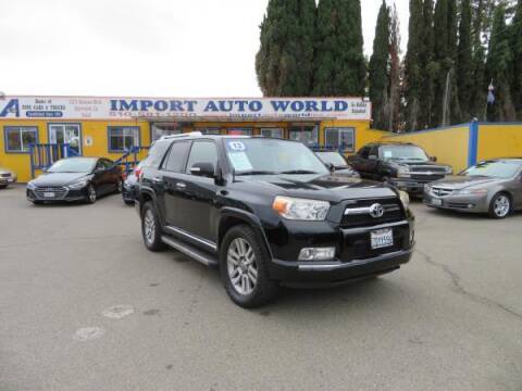 2013 Toyota 4Runner for sale at Import Auto World in Hayward CA