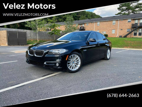 2014 BMW 5 Series for sale at VELEZ MOTOR COMPANY LLC in Orlando FL