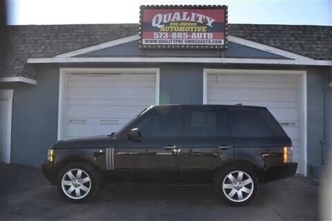2007 Land Rover Range Rover for sale at Quality Pre-Owned Automotive in Cuba MO