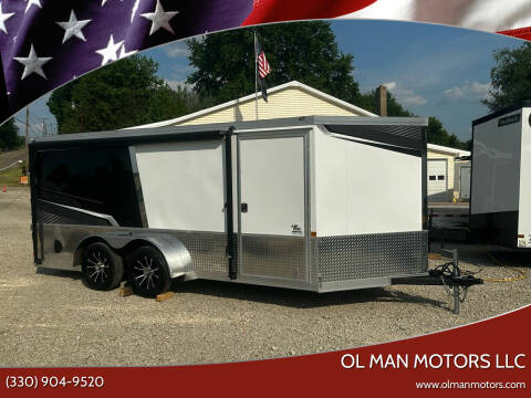 2023 Haulmark 7 x 16 Low Hauler/Motorcycle for sale at Ol Man Motors LLC - Trailers in Louisville OH