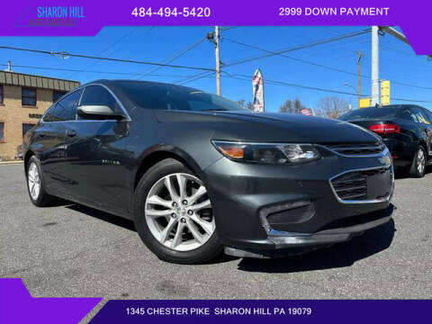 2016 Chevrolet Malibu for sale at Sharon Hill Auto Sales LLC in Sharon Hill PA