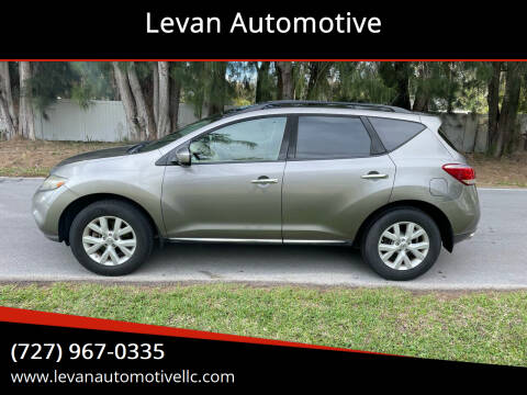 2011 Nissan Murano for sale at Levan Automotive in Largo FL