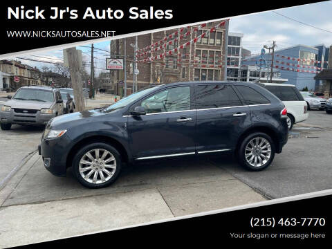 2014 Lincoln MKX for sale at Nick Jr's Auto Sales in Philadelphia PA