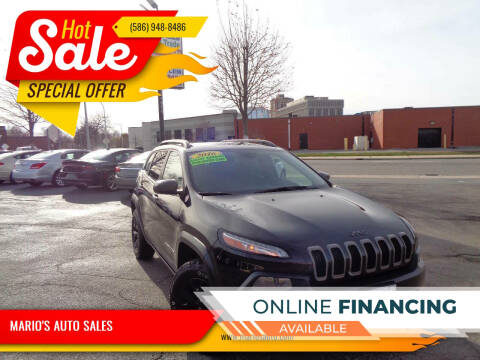 2016 Jeep Cherokee for sale at MARIO'S AUTO SALES in Mount Clemens MI