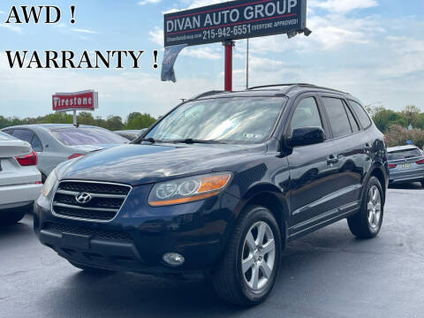 2009 Hyundai Santa Fe for sale at Divan Auto Group in Feasterville Trevose PA