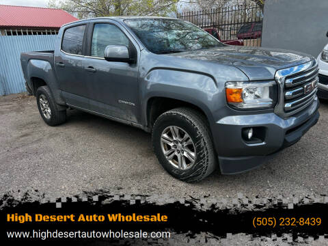 2019 GMC Canyon for sale at High Desert Auto Wholesale in Albuquerque NM
