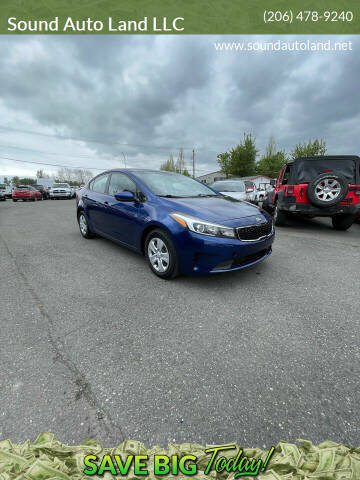 2018 Kia Forte for sale at Sound Auto Land LLC in Auburn WA