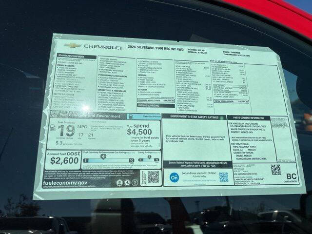 2026 Chevrolet Silverado 1500