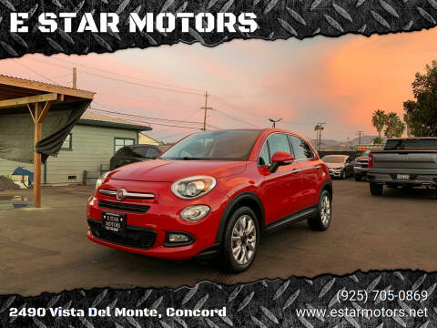 2016 FIAT 500X for sale at E STAR MOTORS in Concord CA