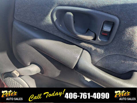 2001 Chevrolet S-10