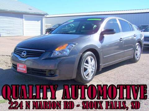 2007 Nissan Altima for sale at Quality Automotive in Sioux Falls SD