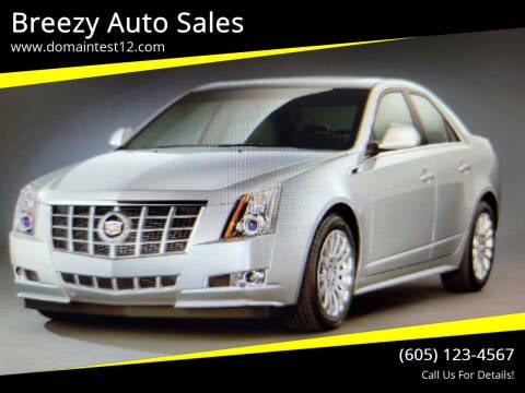 2013 Cadillac CTS for sale at Breezy Auto Sales in Sioux Falls SD