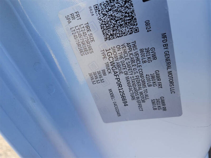 2024 Chevrolet Express 2500