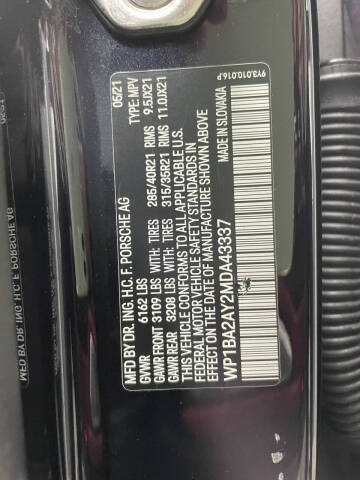 2021 Porsche Cayenne Coupe