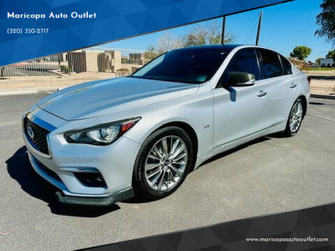 2019 Infiniti Q50 for sale at Maricopa Auto Outlet in Maricopa AZ
