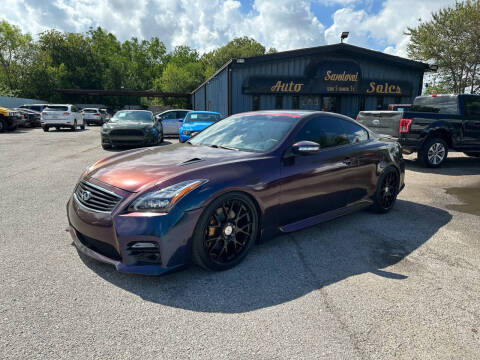 2008 Infiniti G37 for sale at Sandoval Auto Sales in Houston TX