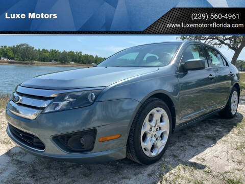 2011 Ford Fusion for sale at Luxe Motors in Fort Myers FL