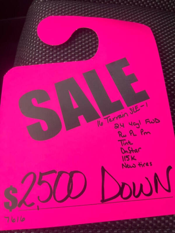 2016 GMC Terrain SLE-1