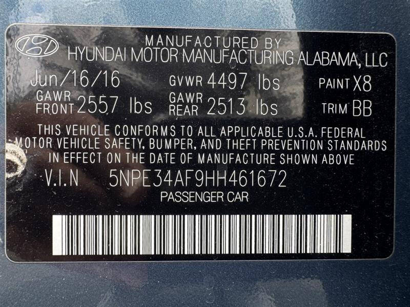 2017 Hyundai Sonata