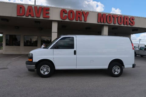 2018 Chevrolet Express for sale at DAVE CORY MOTORS in Houston TX