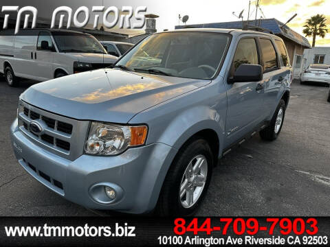 2009 Ford Escape Hybrid for sale at TM Motors in Riverside CA