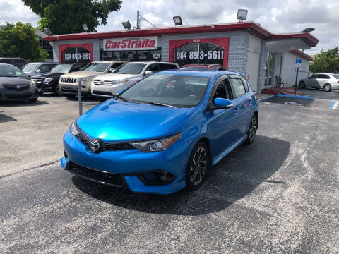 2017 Toyota Corolla iM for sale at CARSTRADA in Hollywood FL