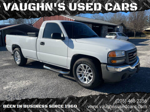 2006 GMC Sierra 1500 for sale at VAUGHN'S USED CARS in Guin AL