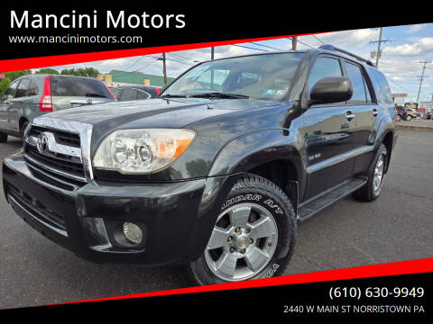 2007 Toyota 4Runner for sale at Mancini Motors in Norristown PA