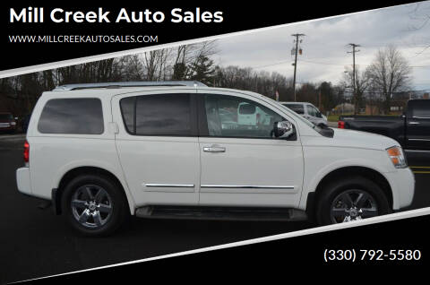 2010 Nissan Armada for sale at Mill Creek Auto Sales in Youngstown OH