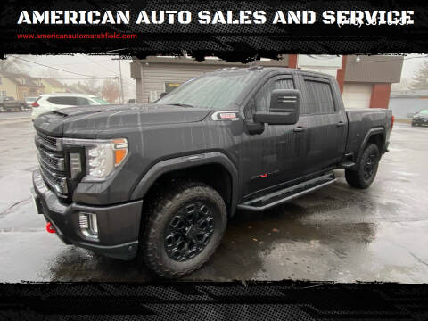 2020 GMC Sierra 3500HD for sale at AMERICAN AUTO SALES AND SERVICE in Marshfield WI