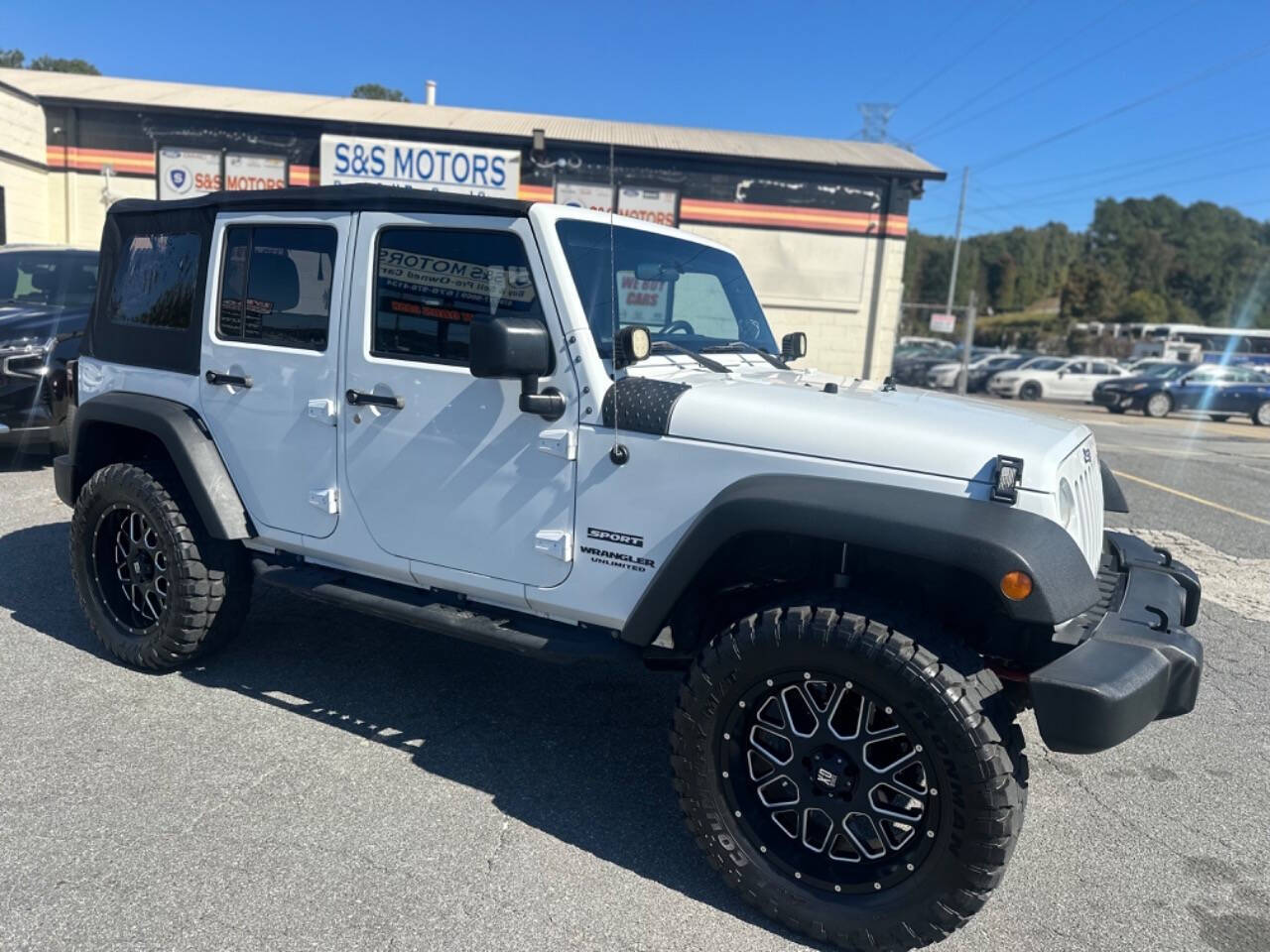 2015 Jeep Wrangler Unlimited for sale at S & S Motors in Marietta, GA