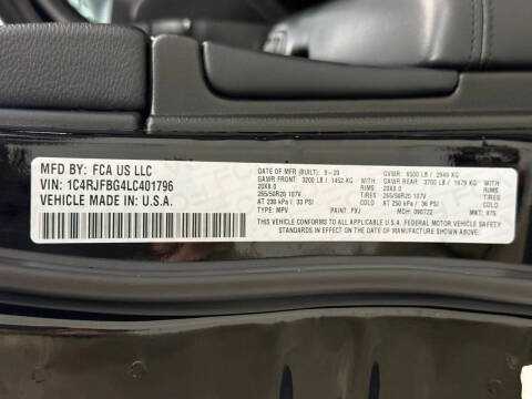 2020 Jeep Grand Cherokee