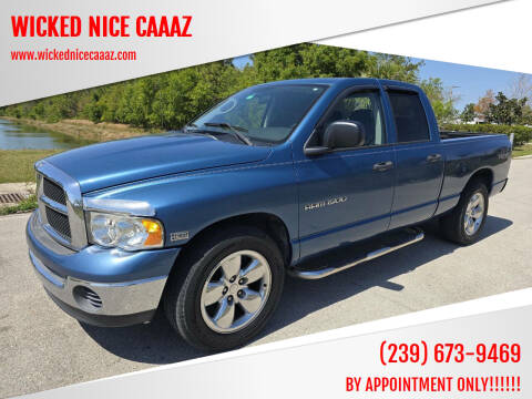2004 Dodge Ram 1500 for sale at WICKED NICE CAAAZ in Cape Coral FL
