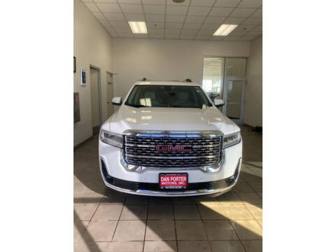2021 GMC Acadia for sale at DAN PORTER MOTORS in Dickinson ND