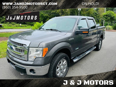 2013 Ford F-150 for sale at J & J MOTORS in New Milford CT