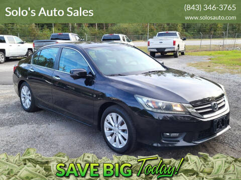 2014 Honda Accord for sale at Solo's Auto Sales in Timmonsville SC