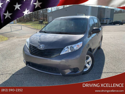 2013 Toyota Sienna for sale at Driving Xcellence in Jeffersonville IN