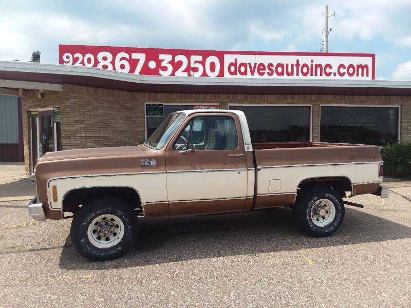1979 GMC High Siera 1500 4x4 for sale at Dave's Auto Sales & Service in Weyauwega WI